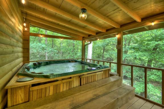 At Water's Edge|Hot Tub|Fish From Cabin|Secluded