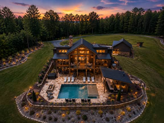 Creekside Mountain Manor|Luxury|Pool|Creek Access
